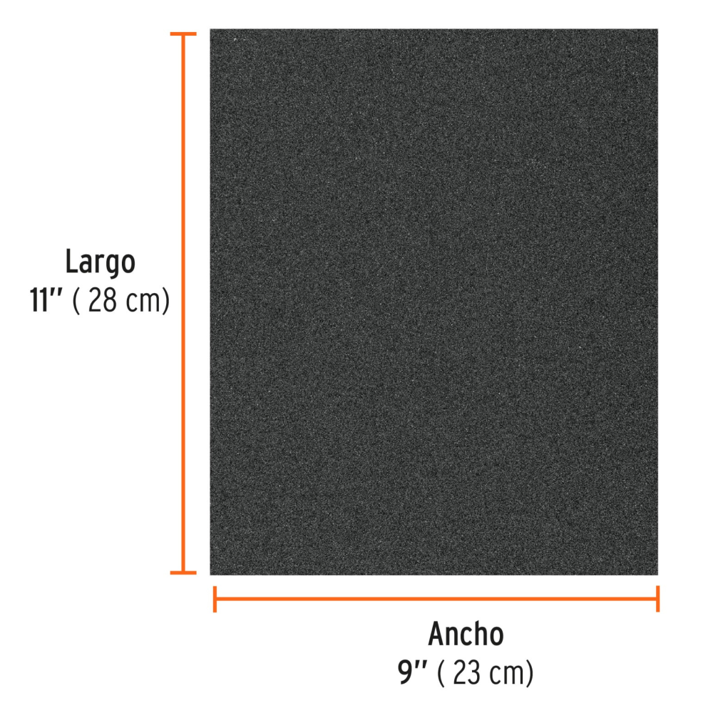 PLIEGO DE LIJA DE AGUA GRANO 240 - Imagen 2