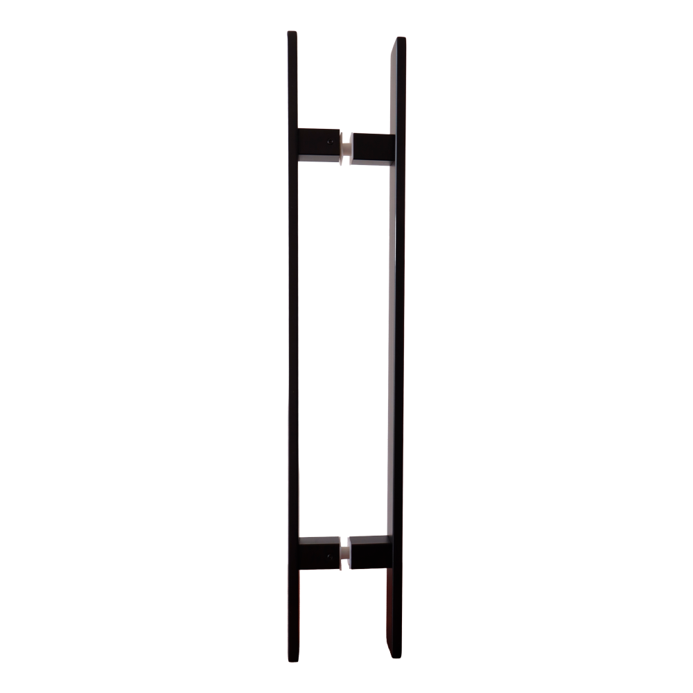  JALADOR TIPO H RECTANGULAR NEGRO DE 60CM - Imagen 2