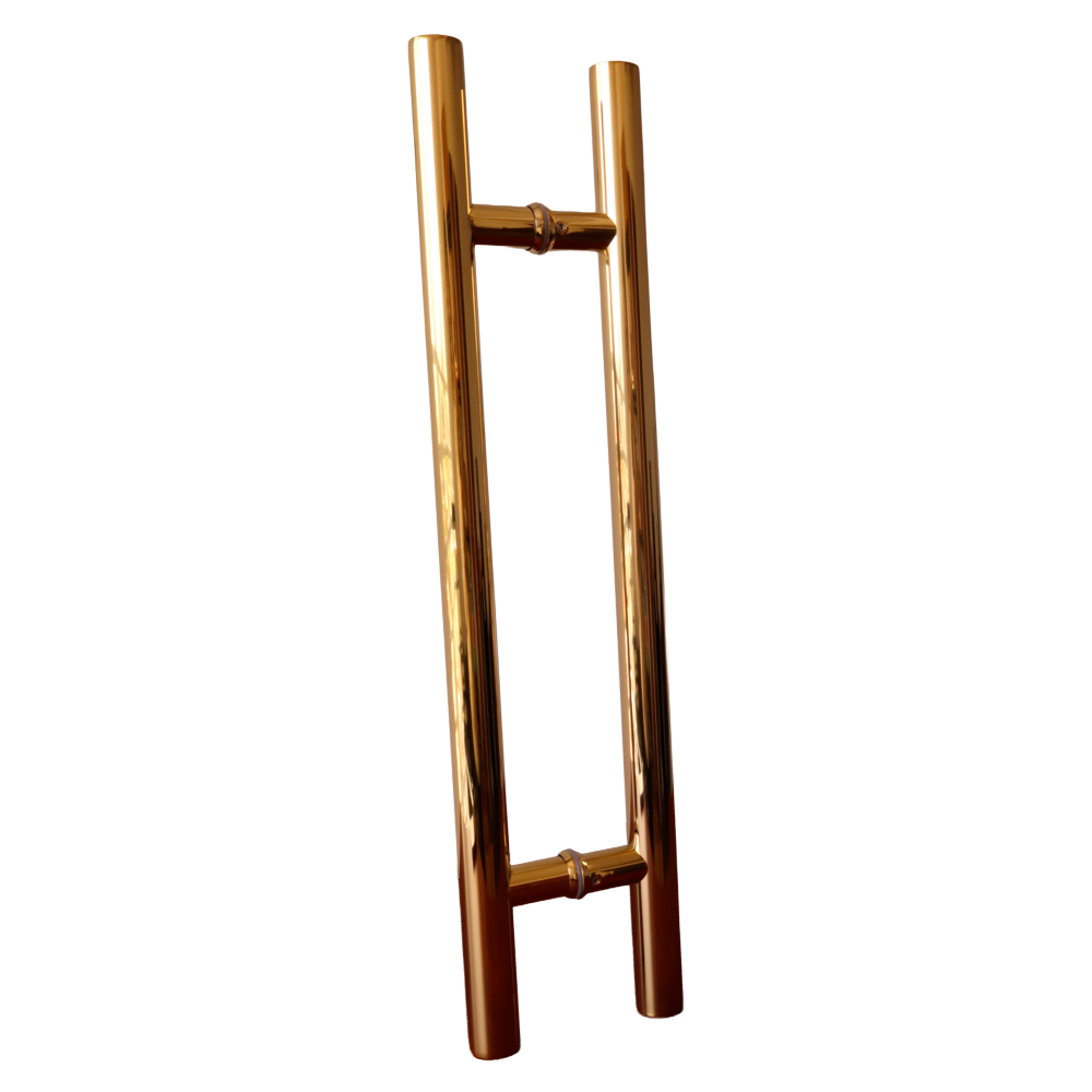 JALADOR TIPO H REDONDO DORADO DE 60 CM 