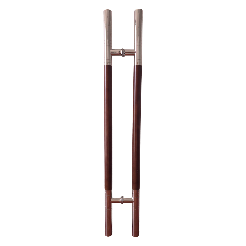 JALADOR TIPO H REDONDO 90 CM NOGAL