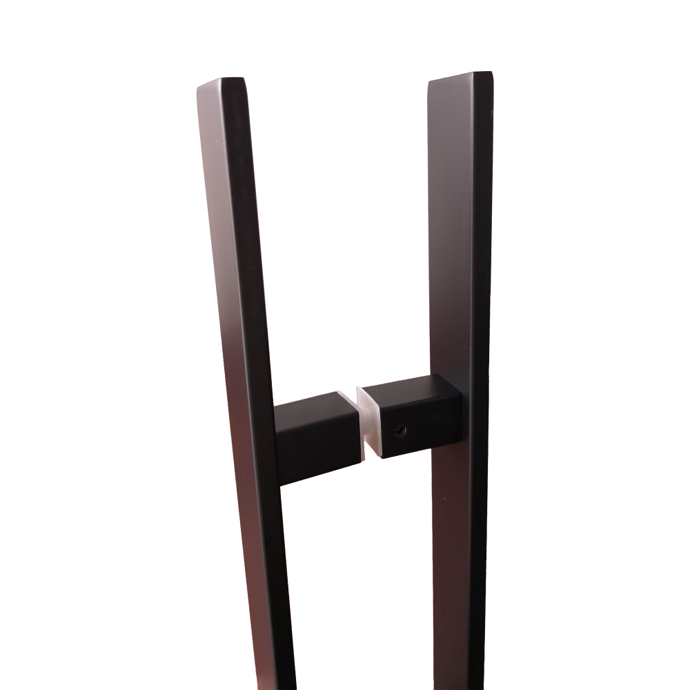  JALADOR TIPO H RECTANGULAR OSCURO DE 90CM - Imagen 4
