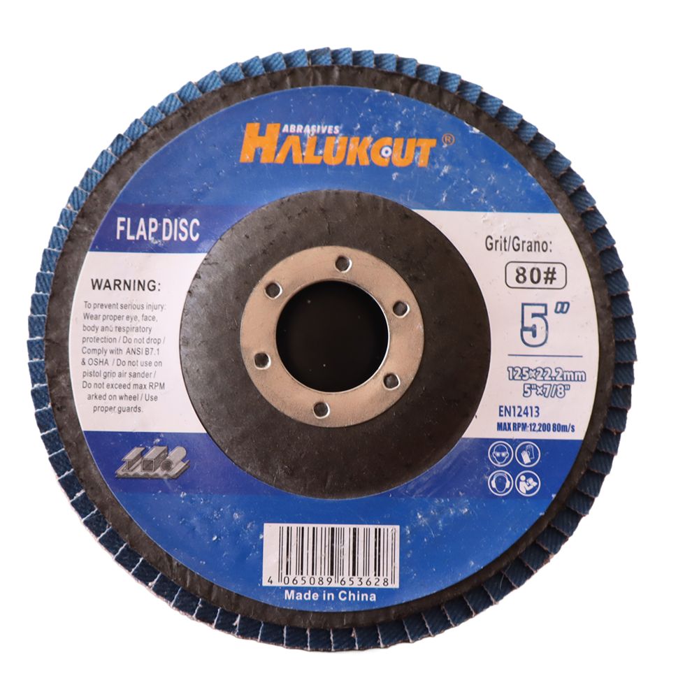 DISCO DE LIJA HALUKCUT GRANO 80 5"
