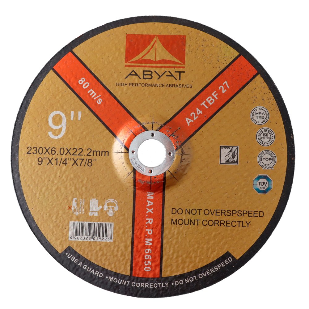 DISCO PARA PULIR DE 9" ABYAT
