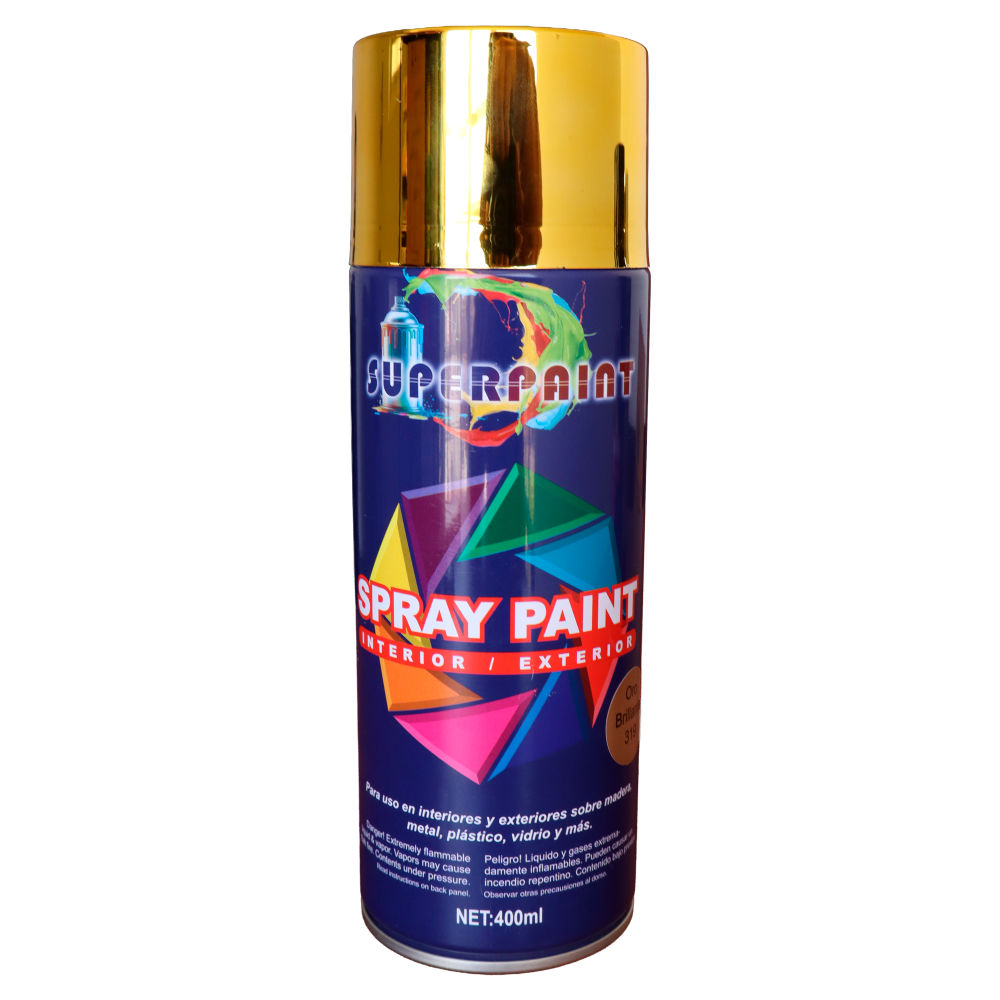 PINTURA SPRAY ORO SUPERPAINT 400ML