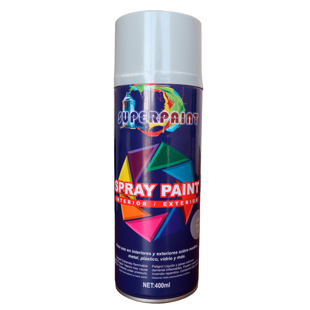 PINTURA SPRAY GRIS CLARO SUPERPAINT 400ML
