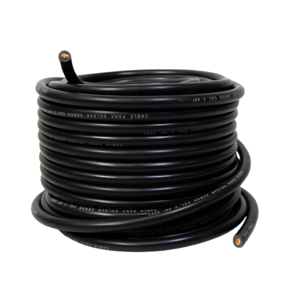 METRO DE CABLE PARA SOLDAR 4 AWG DE 600 AMP