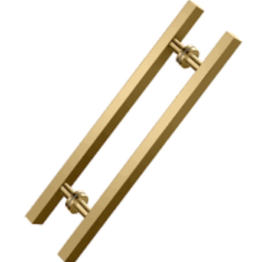 JALADOR TIPO H RECTANGULAR DORADO DE 60CM