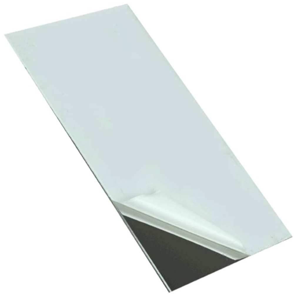 LAMINA DE ACERO INOXIDABLE 304 ESPEJO DE 1.5MM DE GRUESO POR 4 PIES DE ANCHO Y 8 PIES DE LARGO  - Imagen 1