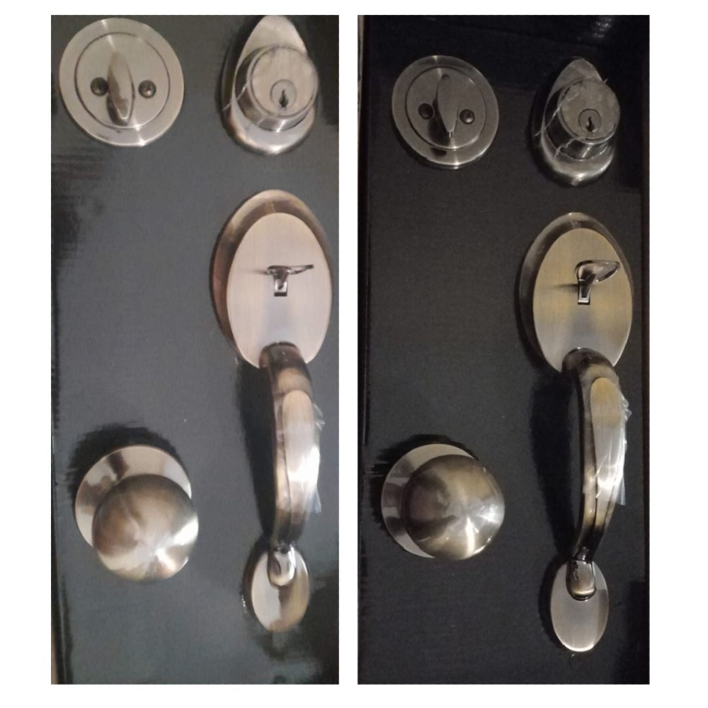 KIT CHAPA YALE DE ENTRADA PRINCIPAL SKU0008986 (BRONCE OPACO) - Imagen 3