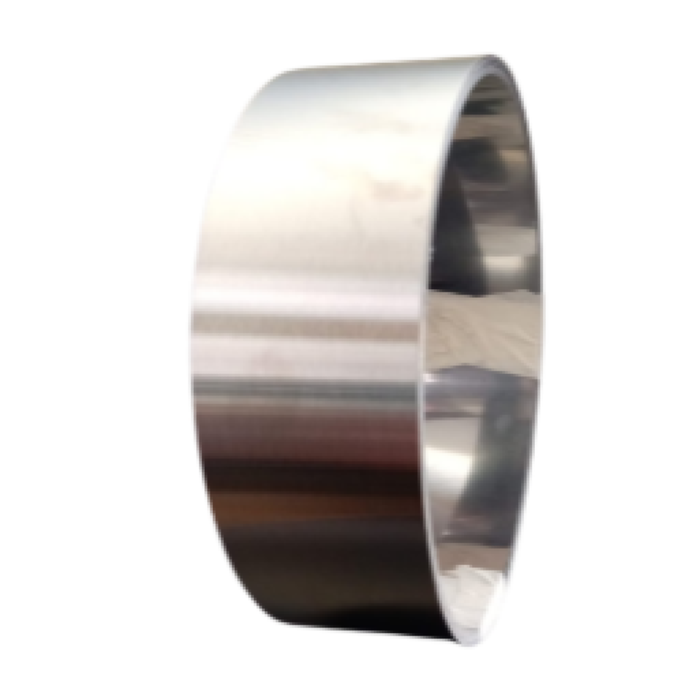 TIRA DE ACERO INOXIDABLE DE 2" POR 3MTS POR 0.6MM SATINADO