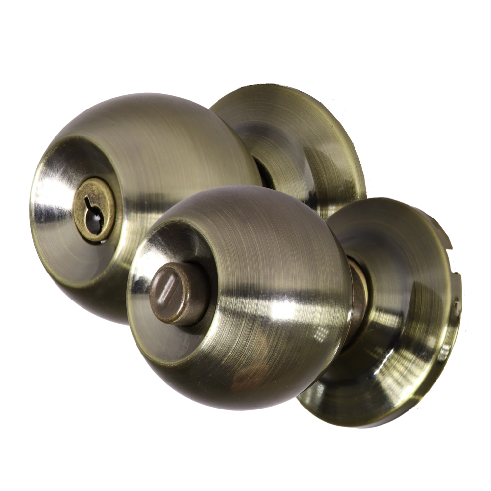 CHAPA POMO MARCA HERMEX COLOR BRONCE