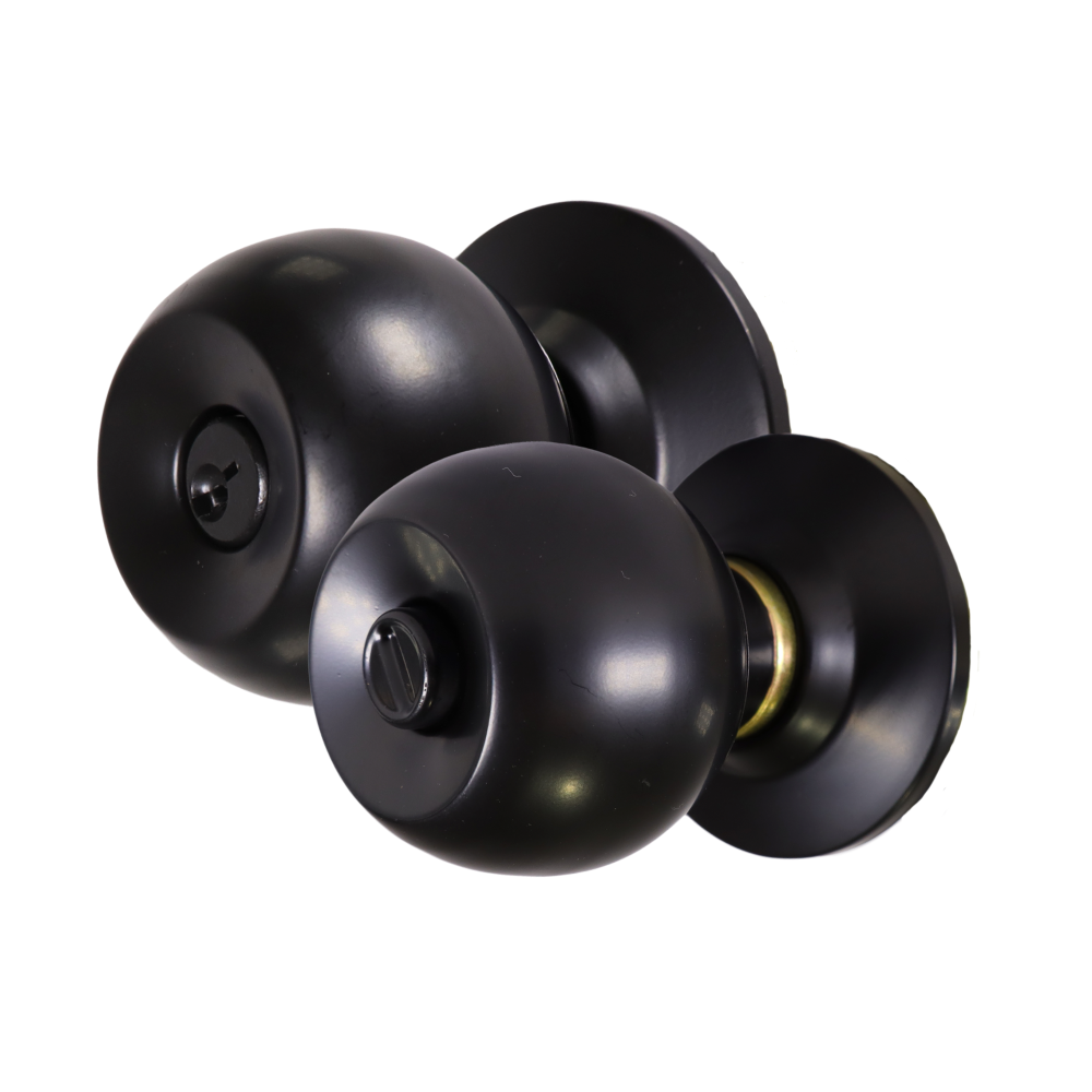 CHAPA POMO MARCA HERMEX COLOR NEGRO 