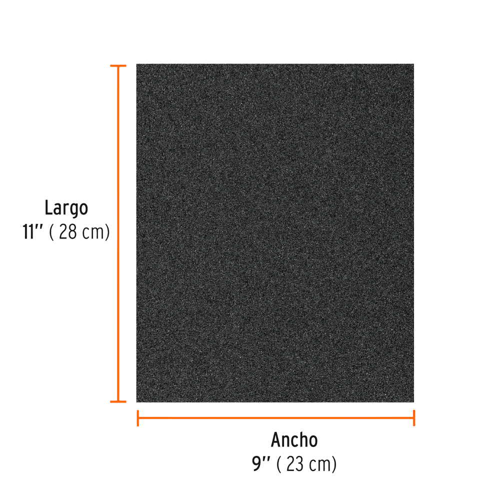 PLIEGO DE LIJA DE AGUA GRANO 180 - Imagen 3