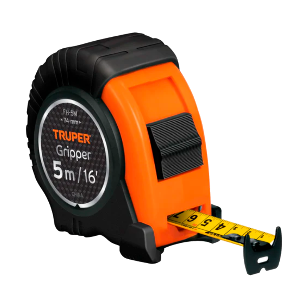CINTA METRICA DE 5MTS MARCA TRUPER 